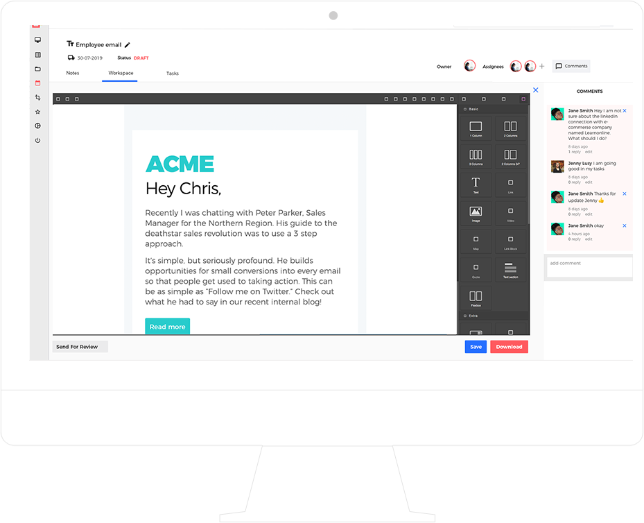 Organise content around your needs Organise content around your needs